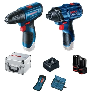 Taladro Atornillador GSR 120 + Impacto GDR 120 Bosch 12V