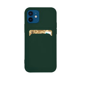 TPU IPHONE 11 PORTA TARJETA VERDE 6.1