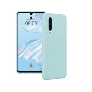 TPU SILICONE P30 VERDE AGUA