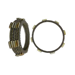 DISCOS DE CLUTCH PULSAR 200NS SET X 6 PCS PUNTA METALICA (36JU0002)