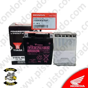 Bateria YUASA (YTX7L-BS) Honda Original