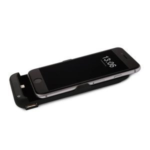 CARATULA CARGADOR MOBO 8000 mAH NEGRO IPHONE 6/7 PLUS