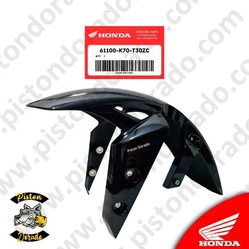 Tapabarro delantero azul CB190R V2 Honda Original