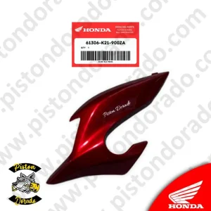 Adorno izquierdo de faro delantero rojo CBF150 INVICTA V2 Honda Original