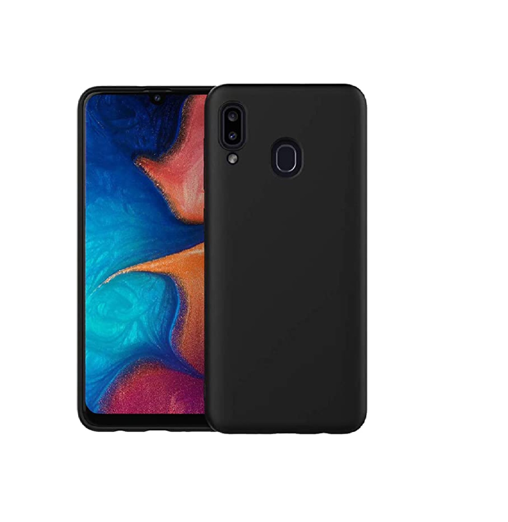 TPU SILICONE A20 NEGRO