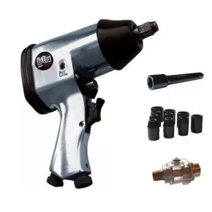 Llave De Impacto Neumático 1/2″ En Kit Con Maletín BTA