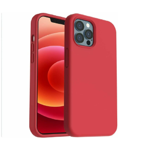 TPU SILICONE IPHONE 12 PRO ROJO 6.1
