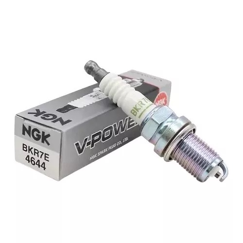 NGK V-Power Caja de Bujías de Cobre de 4 BKR7E