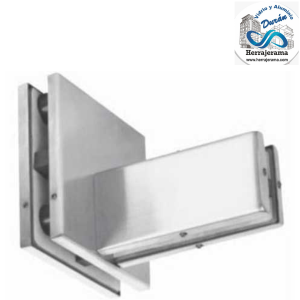 BRUKEN HERRAJE SUPERIOR CUADRADO CON COSTILLA,MX66171