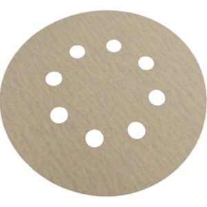 Disco de Lija Con Velcro Grano 280 Para Roto Orbital 125mm Por 3 Unidades DOBLE A