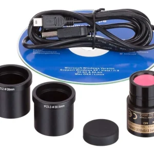 Cámara Para Microscopio Amscope Md130 Usb De 1.3 Mp