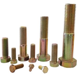 Bulon Hexagonal Grado 5 Paso Grueso 3/8 x 3.1/4 Pulgadas Por 10 Unidades