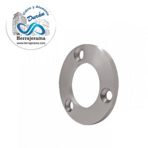 BRIDA A PISO PARA TUBO DE 2″ ACERO INOX. MX66962
