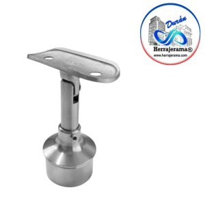 BRUKEN TAPON CON CONECTOR A TUBO PASAMANOS 180° DE 1.5″ MX67453