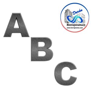 BRUKEN LETRA “C” DE GRAN RESISTENCIA PARA EXTERIOR,MX66727