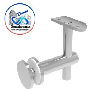 HERRALUM 1394028200SA BRND SOPORTE AJUSTABLE SS304 A VIDRIO TUBO 50.8mm