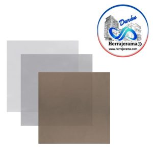 HERRALUM 1721180080BL LAMINA DE PLASTICO LISO DE 1.80×0.80 MT BLANCO