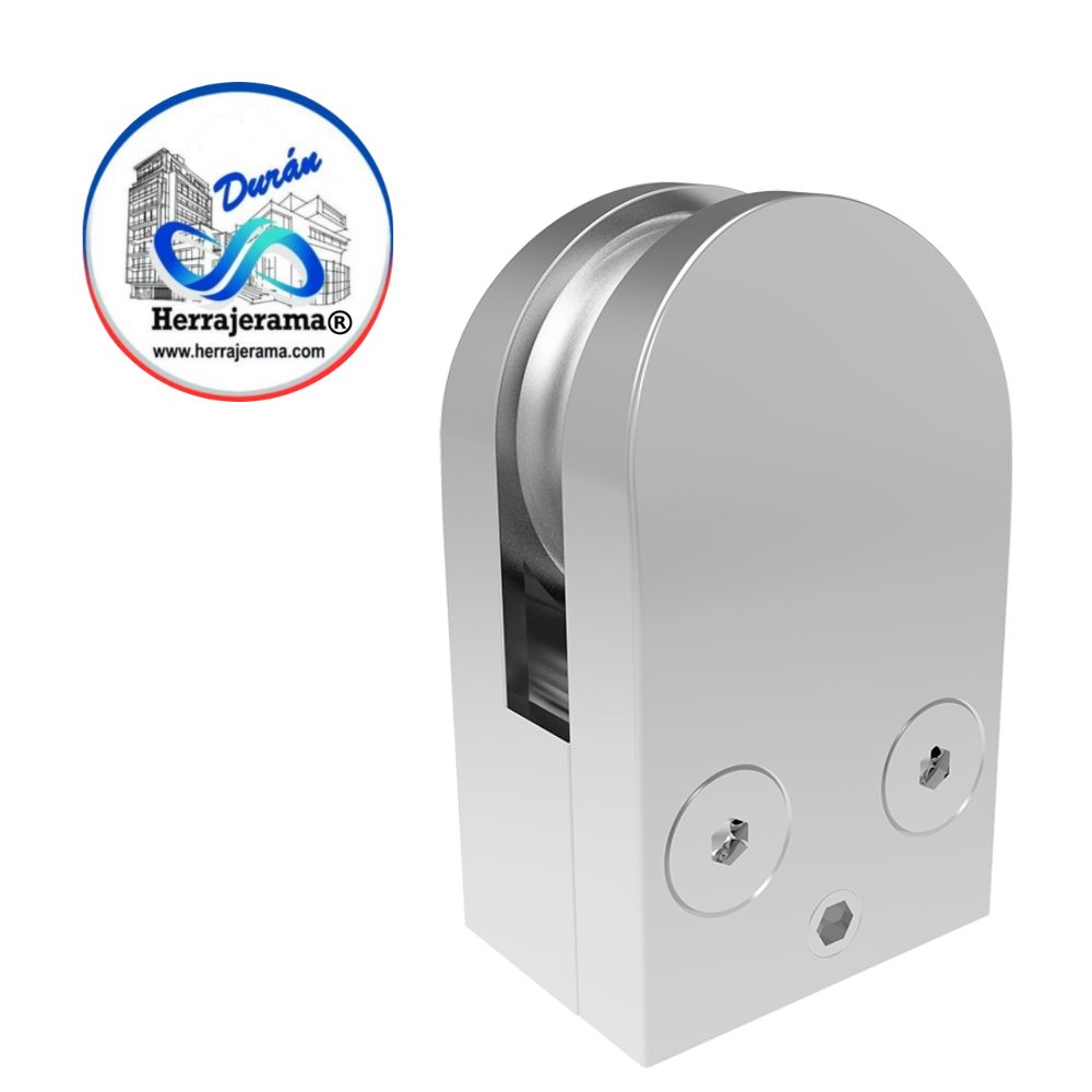 HERRALUM 1227000CO CONECTOR GRAPA VALLARTA CHICO CROMO