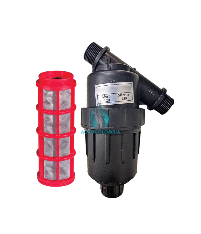 Filtro para riego de malla tipo Y de 1″ rain