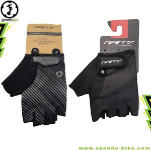 Guante De Ciclista Medio Dedo Gw Negro