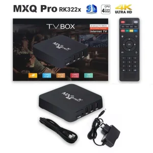MXQ PRO 4K TV BOX Android 10.0 4K HDR Ultra-HD Video 2.4G 5G WiFi 4GB+64GB