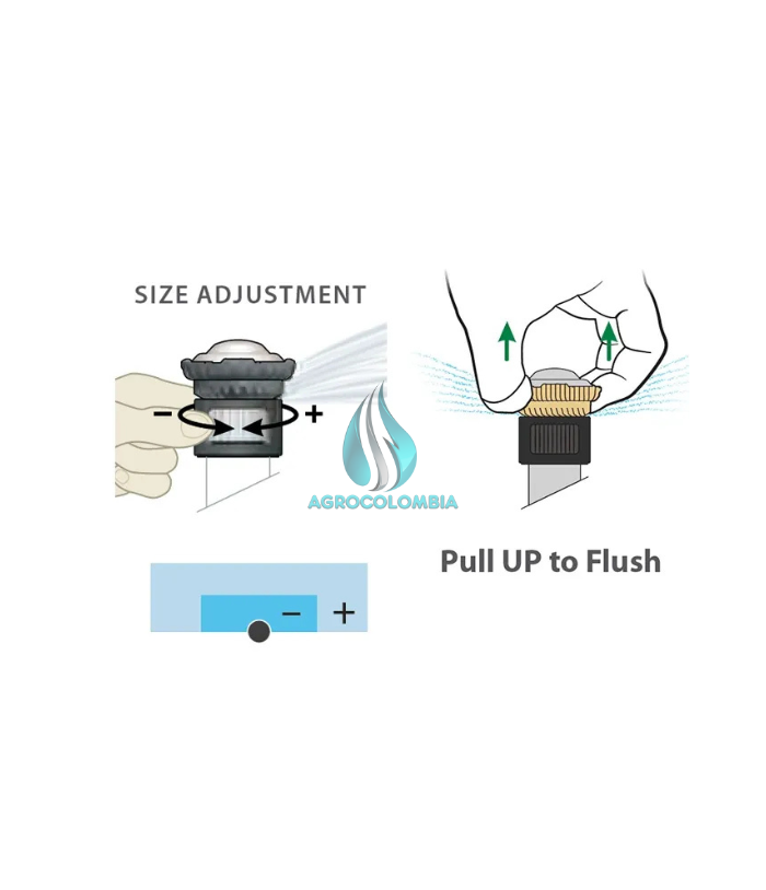 Boquilla franja lateral rotativa 5 x 30 pies rain bird - Imagen 3