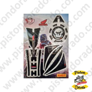 Protector de tanque de resina negro HRC CB190R V1