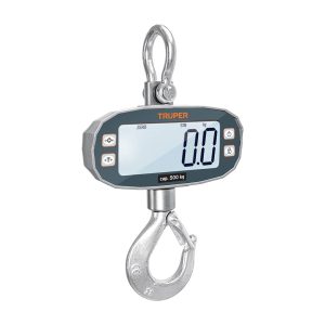 Báscula electrónica colgante TRUPER 500 kg de capacidad Mod. BASE-500C