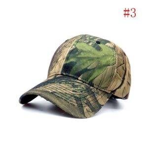 Gorra Unisex De Camuflaje, Para Proteger Del Sol, Pescar