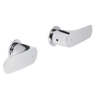 Juego de manerales para regadera Foset Riviera cromo Mod. RIM-61