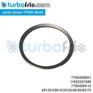 Junta de Gases de geometría TF035 49×43