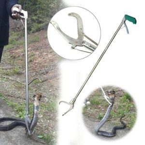 Pinzas Para Atrapar Serpientes Reptiles Herpetología 120 Cms