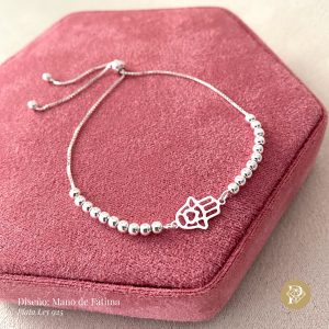 Pulsera de Plata | Mano de Fátima