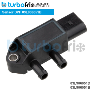 Sensor de presión para DPF 03L906051B