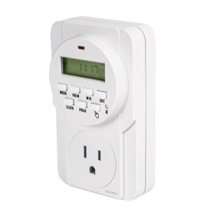 Temporizador digital Volteck 8 eventos Mod. TEM-8