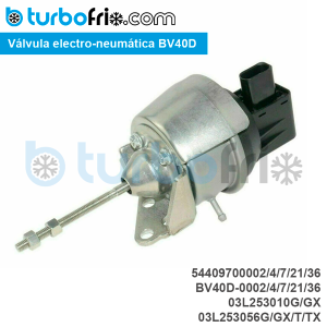 Válvula neumática BV40D-0007